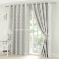 Polyester Black Yyarn Jacquard Blackout Curtain